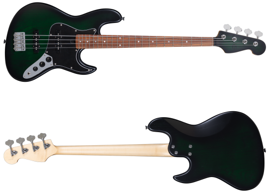 Maruszczyk Instruments Elwood 4p Green Burst 32"